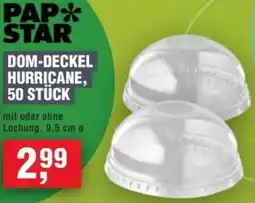 Handelshof Pap star dom-deckel hurricane, 50 stück Angebot