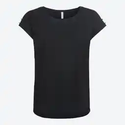 NKD Damen-T-Shirt mit Knöpfen an der Schulter Angebot