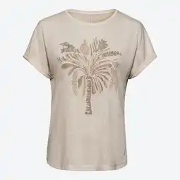 NKD Damen-T-Shirt mit Strasssteinen Angebot