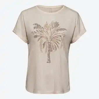 NKD Damen-T-Shirt mit Strasssteinen Angebot