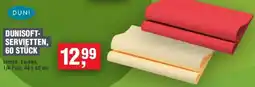 Handelshof Duni dunisoft servietten, 60 stück Angebot