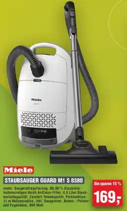 Handelshof Miele staubsauger guard M1 S 8380 Angebot