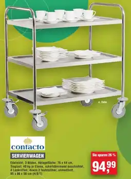 Handelshof Contacto servierwagen Angebot