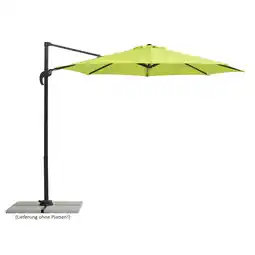toom Baumarkt Schneider Ampelschirm 'Rhodos Junior' apfelgrün Ø 300 cm Angebot