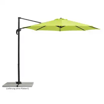 toom Baumarkt Schneider Ampelschirm 'Rhodos Junior' apfelgrün Ø 300 cm Angebot