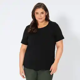 NKD Damen-T-Shirt aus reiner Baumwolle, große Größen Angebot