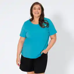 NKD Damen-T-Shirt aus reiner Baumwolle, große Größen Angebot