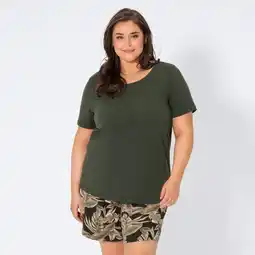 NKD Damen-T-Shirt aus reiner Baumwolle, große Größen Angebot