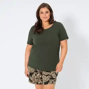 NKD Damen-T-Shirt aus reiner Baumwolle, große Größen Angebot