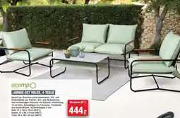 Handelshof Acamp lounge-set volos, 4-teilig Angebot