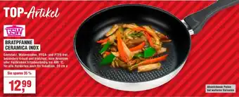 Handelshof GSW Bratpfanne ceramica inox Angebot