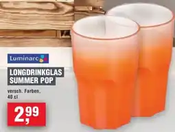 Handelshof Luminarc longdrinkglas summer pop Angebot