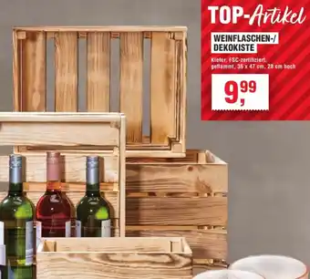 Handelshof Kesper weinflaschen-/ dekokiste Angebot