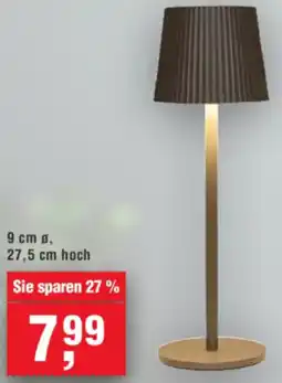 Handelshof Akku-tischlampe Angebot