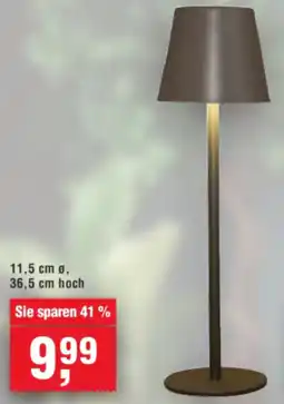 Handelshof Akku-tischlampe Angebot