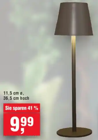 Handelshof Akku-tischlampe Angebot
