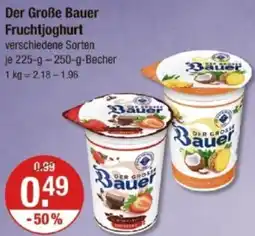 V Markt Der Große Bauer Fruchtjoghurt Angebot