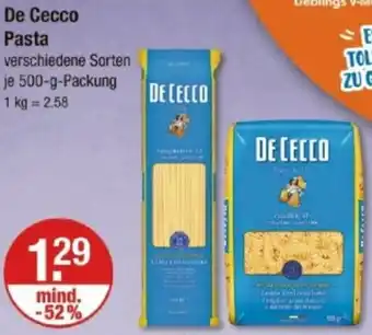 V Markt De Cecco Pasta Angebot