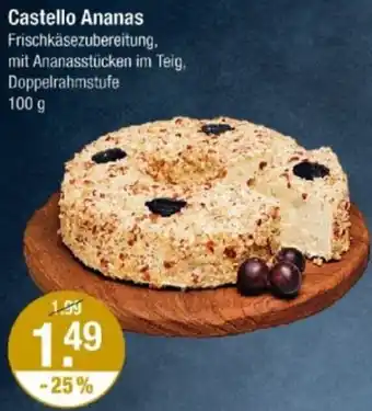 V Markt Castello Ananas Angebot