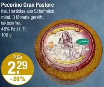 V Markt Pecorino Gran Pastore Angebot