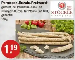 V Markt STÖCKLE Parmesan Rucola Bratwurst Angebot