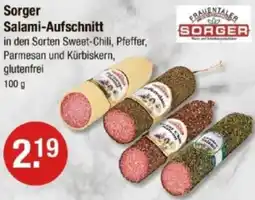 V Markt Sorger Salami-Aufschnitt Angebot