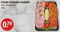 V Markt Frische Schweine-Kotelett Angebot