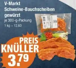 V Markt V-Markt Schweine-Bauchscheiben gewürzt Angebot