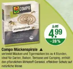 V Markt Compo Mückenspirale Angebot