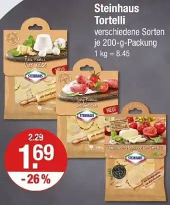 V Markt Steinhaus Tortelli Angebot