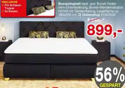 Opti Wohnwelt Boxspringbett Angebot