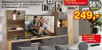 Opti Wohnwelt Wohnwand Angebot