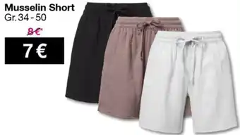Woolworth Musselin Short Angebot
