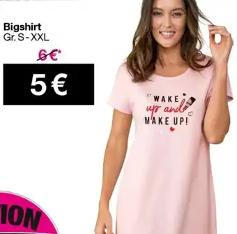 Woolworth Bigshirt Angebot