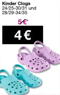 Woolworth Kinder Clogs Angebot