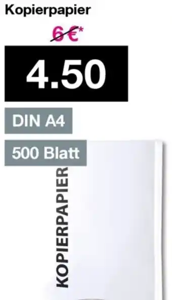 Woolworth Kopierpapier Angebot
