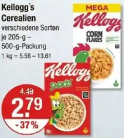 V Markt Kellogg's Cerealien Angebot