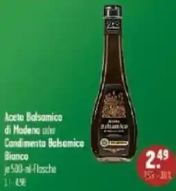 V Markt Aceto Balsamico di Modena ader Condimento Balsamico Bianco Angebot