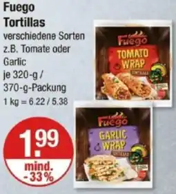 V Markt Fuego Tortillas Angebot