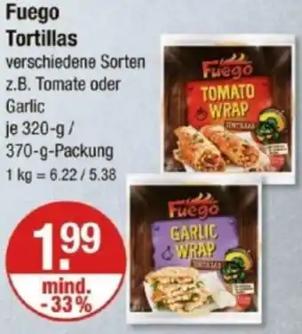 V Markt Fuego Tortillas Angebot