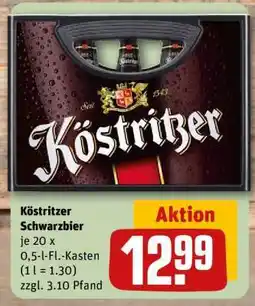 REWE KÖSTRITZER Schwarzbier° Angebot