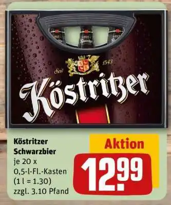REWE KÖSTRITZER Schwarzbier° Angebot