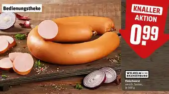 REWE Fleischwurst Angebot