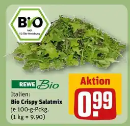 REWE Bio Crispy Salatmix Angebot