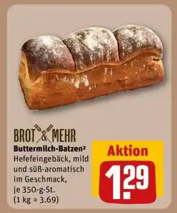 REWE Buttermilch-Batzen² Angebot
