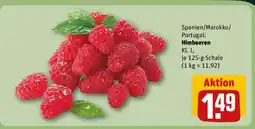REWE Himbeeren Angebot