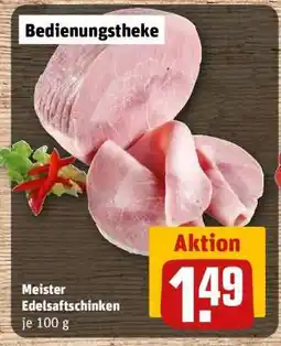 REWE Meister Edelsaftschinken Angebot