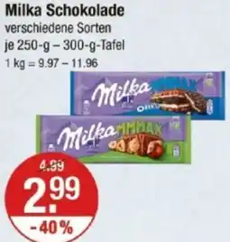 V Markt Milka Schokolade Angebot