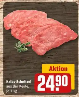 REWE Kalbs- schnitzel Angebot