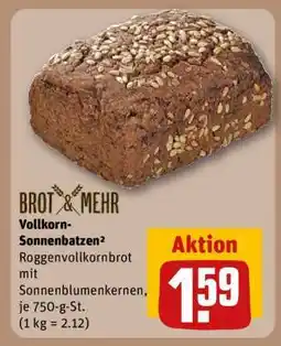 REWE Vollkorn Sonnenbatzen Angebot